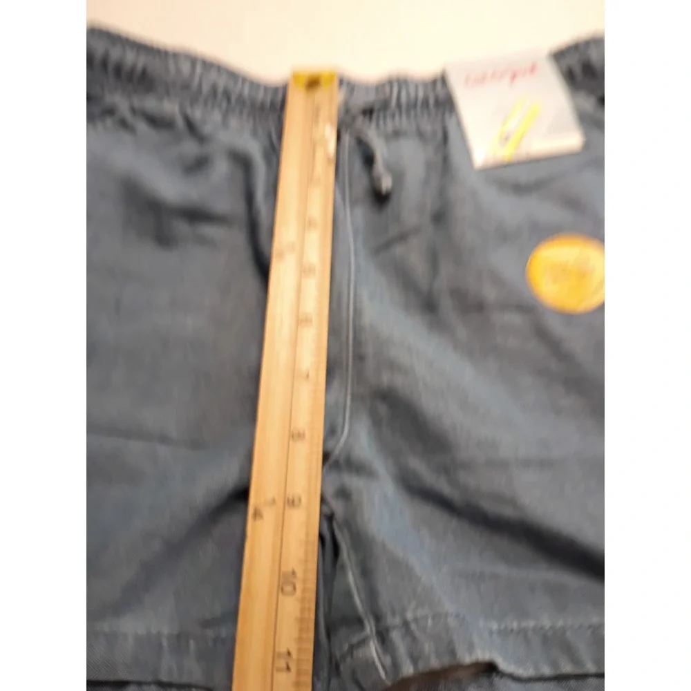 Cat & Jack Girls Light Wash Adjustable Waist Pull-On Shorts Size L 10/12 NWT NWT